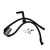J&amp;L 2011-2024 Ford F-150 2.7L/3.5L/5.0L Passenger Side Oil Separator 3.0 - Clear Anodized