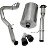 Corsa 2009-2013 Chevrolet Suburban 1500 5.3L V8 Black Sport Cat-Back Exhaust