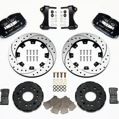 Wilwood Dynapro Radial Front Kit 12.19in Drilled 95-99 Mitsubishi Eclipse (*Line Kit Needed*)