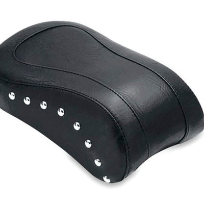 Mustang 84-06 Harley Standard Rear Tire Standard Touring Passenger Seat w/Studs - Black
