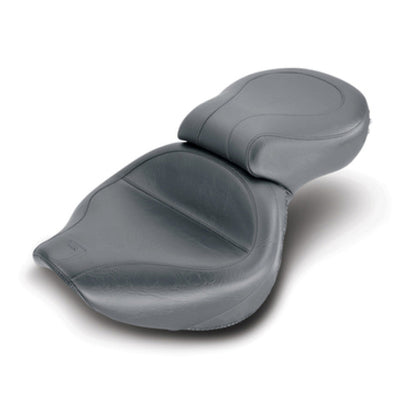 Mustang 01-08 Honda VT750DC Spirit Wide Touring 1PC Seat - Black