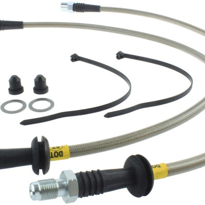 StopTech 06-08 BMW M5 / 07-08 M6 / 04-07 525i (Not AWD) Stainless Steel Front Brake Line Kit