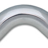 Vibrant 4.5in OD T6061 Aluminum Mandrel Bend 90 Degree - Polished