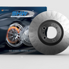 SHW 17-18 Audi A4 Allroad Premium 2.0L Rear Smooth Monobloc Brake Rotor (4H0615601Q)