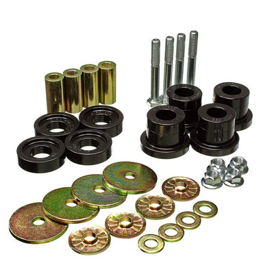 Energy Suspension 07-20 Chevrolet Suburban/Tahoe 1500 4WD Front Diff Bushing Set - Black