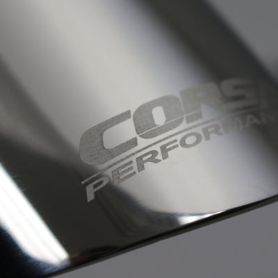 Corsa Single Universal 2.5in Inlet / 3.5in Outlet Polished PVD Pro-Series Tip Kit