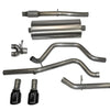 Corsa 2014-2019 C Sierra/Chevy Silv 1500 Crew Cab/Std. Bed 5.3L V8 Black Sport Dual Rear CB Exhaust