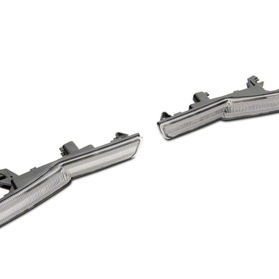 Raxiom 18-23 Dodge Challenger Widebody Axial Series LED Side Marker Lights Front and Rear- Clear