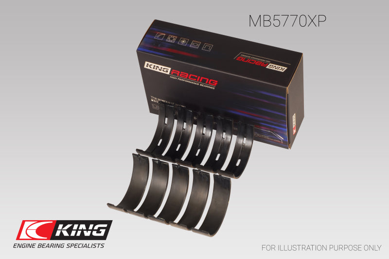 King Engine Bearings Nissan VK45DD/E/ VK50VE/ Vk56DE/VD (Size 0.26) Main Bearing Set