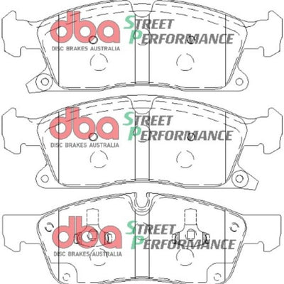 DBA 11-20 Dodge Durango (330mm Front Rotor) SP Performance Front Brake Pads