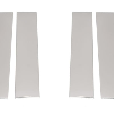 Putco 17-20 Ford SuperDuty - Crew Cab / SuperCab - w/o Keypad Stainless Steel Pillar Posts Classic