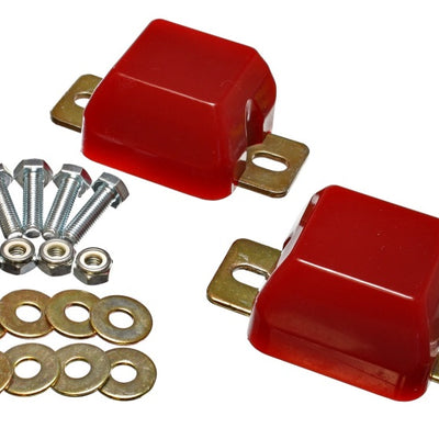 Energy Suspension 00-04 Ford Excursion / 99-04 F-250 Super Duty 4WD Red Front Axle Bump Stop Set