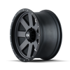 ION Type 134 20x10 / 5x127 BP / -19mm Offset / 83.82mm Hub Matte Gunmetal/Black Beadlock Wheel