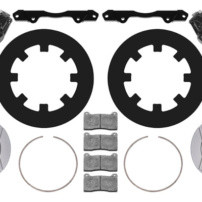 Wilwood 2014+ Polaris RZR XP 1000 Front Kit 11.25in - Black