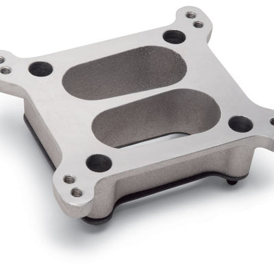 Edelbrock Carb Adapter Allows Rochester 4 Jet to Square-Bore Fit