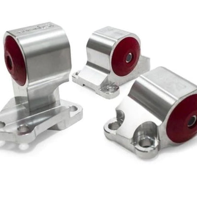 Innovative 92-95 Civic B/D Series Black Aluminum Mounts 60A Bushings (Auto to Manual Hydro 2 Bolt)