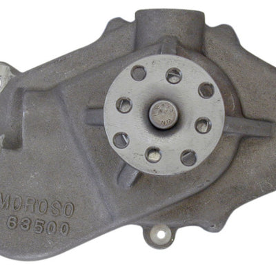 Moroso Chevrolet Small Block/90 Degree V6 (w/5/8in Shaft) Water Pump - Aluminum