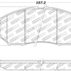 StopTech Performance 06-08 350Z w/ Std Brakes / 06-08 Infiniti G35 Front Brake Pads