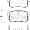 StopTech 05-16 Honda CR-V Street Rear Brake Pads