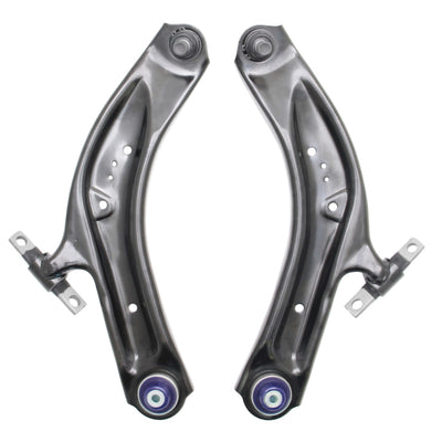 SuperPro 14-20 Nissan Rogue Front Lower Control Arm Set