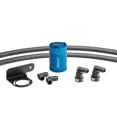 Volant 11-23 Ford F-150 3.5L Turbo Auto 3oz Aluminum Oil Catch Can w/Mounting Bracket - Blue