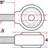 SPC Performance XAXIS Rod End Ball Joint
