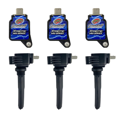 Granatelli 17-18 Ford EcoBoost 3.5TT Hi-Perf Coil-On-Plug Wire Conn Kit w/Coil Packs (65K Volts)