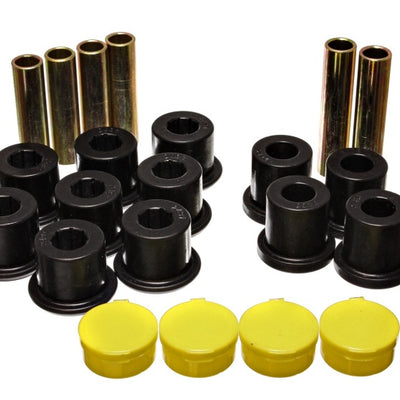 Energy Suspension 98-03 Dodge Durango 2WD / 00-03 Dodge Durago 4WD Black Rear Leaf Spring Bushing Se