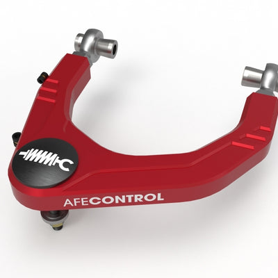 aFe Control 05-23 Toyota Tacoma Upper Control Arms - Red Anodized Billet Aluminum