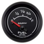 AutoMeter Gauge Fuel Level 2-1/16in. 0 Ohm(e) to 90 Ohm(f) Elec Es