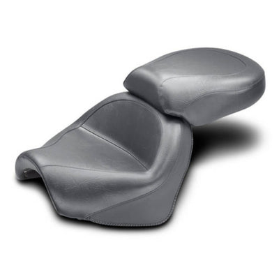 Mustang 05-08 Suzuki Bouleva C50, 05-08 C50T, 01-04 VL800 Volusia Touring 2PC Seat - Black