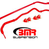 BMR 16-17 6th Gen Camaro Front & Rear Sway Bar Kit w/ Bushings - Red