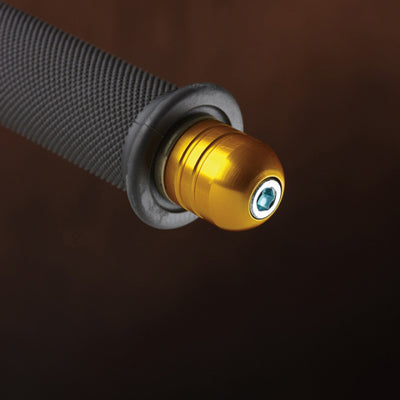 Renthal End Plugs Grip - Gold