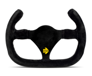Momo MOD27/C Steering Wheel 270 mm -  Black Suede/Black Spokes