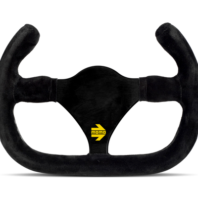 Momo MOD27/C Steering Wheel 270 mm -  Black Suede/Black Spokes