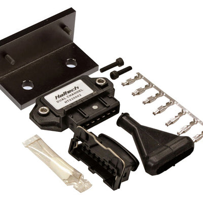 Haltech Dual Channel OEM Igniter (DUMB) w/Plugs/Pins/Mounting Bracket/Paste