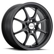 Konig Helium 15x6.5 4x100 ET40 Flat Black