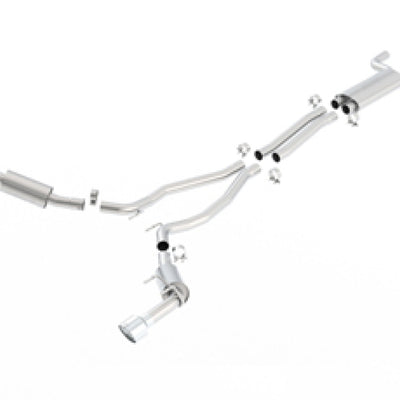 Borla 14-15 Chevy Camaro SS / ZL1 SS Single Catback Exhaust System w/ Single Rear Exit