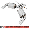 AWE Tuning 16-18 Chevrolet Camaro SS Axle-back Exhaust - Touring Edition (Chrome Silver Tips)