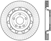 Stoptech Performance Cryo Front Brake Rotor 13-14 Ford Taurus