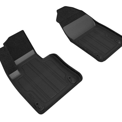 3D MAXpider 18-21 Volvo XC60 Elegant Hybrid 1st Row Floormat - Black