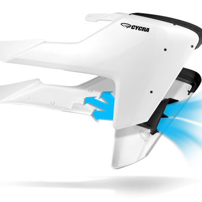 Cycra 16-19 Husqvarna FC/FX//TC/TE/TX Powerflow Radiator Shrouds - White