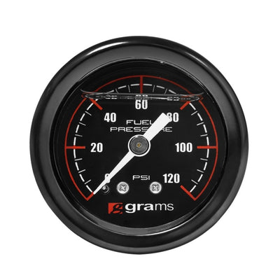 Grams Performance 0-120 PSI Fuel Pressure Gauge