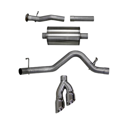 Corsa 2015-2016 Chevy Colorado 3.6L V6 Polished Sport Cat-Back Single Side Exit Exhaust