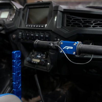 Agency Power Passenger Grab Bar with Lug Wrench Black Polaris RZR