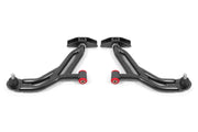 BMR Suspension 05-14 Ford Mustang Lower A-Arms - Black Hammertone - Non-Adjustable