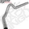 Diamond Eye 18-19 Ford 3.0L Powerstroke F150 - 4in Aluminized DPF Back Exhaust Kit w/ Tip 4512BRA-DE