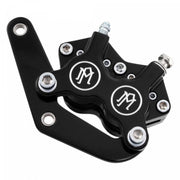 Performance Machine Front Narrow 4 Piston Classic Caliper/Bracket - Contrast Cut