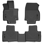 Husky Liners 20-21 Highlander All / 21 Highlander XSE Weatherbeater Front & 2nd Seat Liners - Black