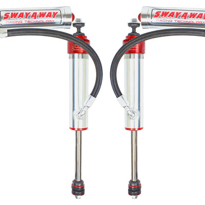 aFe 97-17 Nissan Patrol Sway-A-Way 2.5in Front Shock Kit w/ Remote Reservoir for OE Ride Height